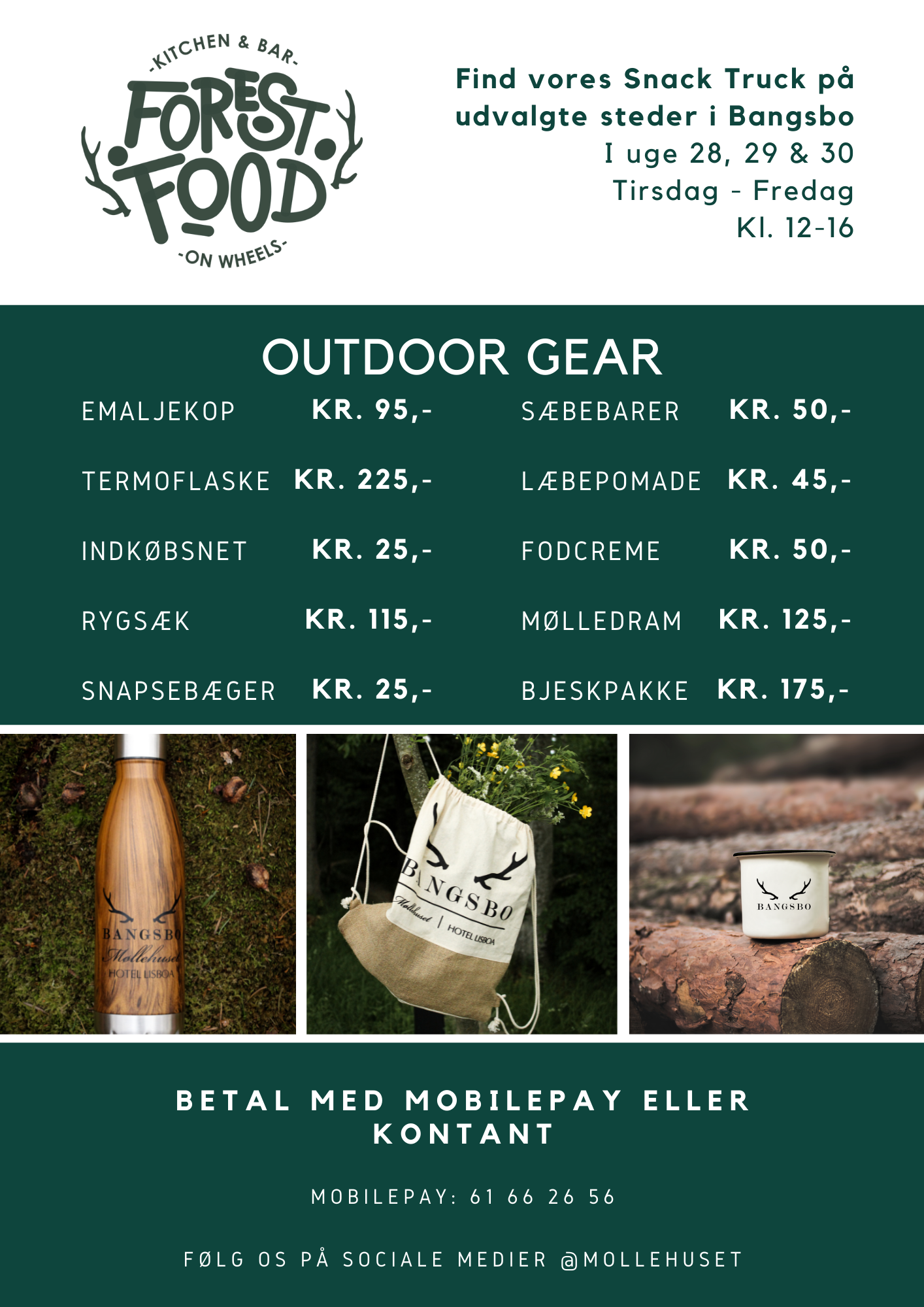 Møllehusets snack truck bangsbo priser outdoor gear